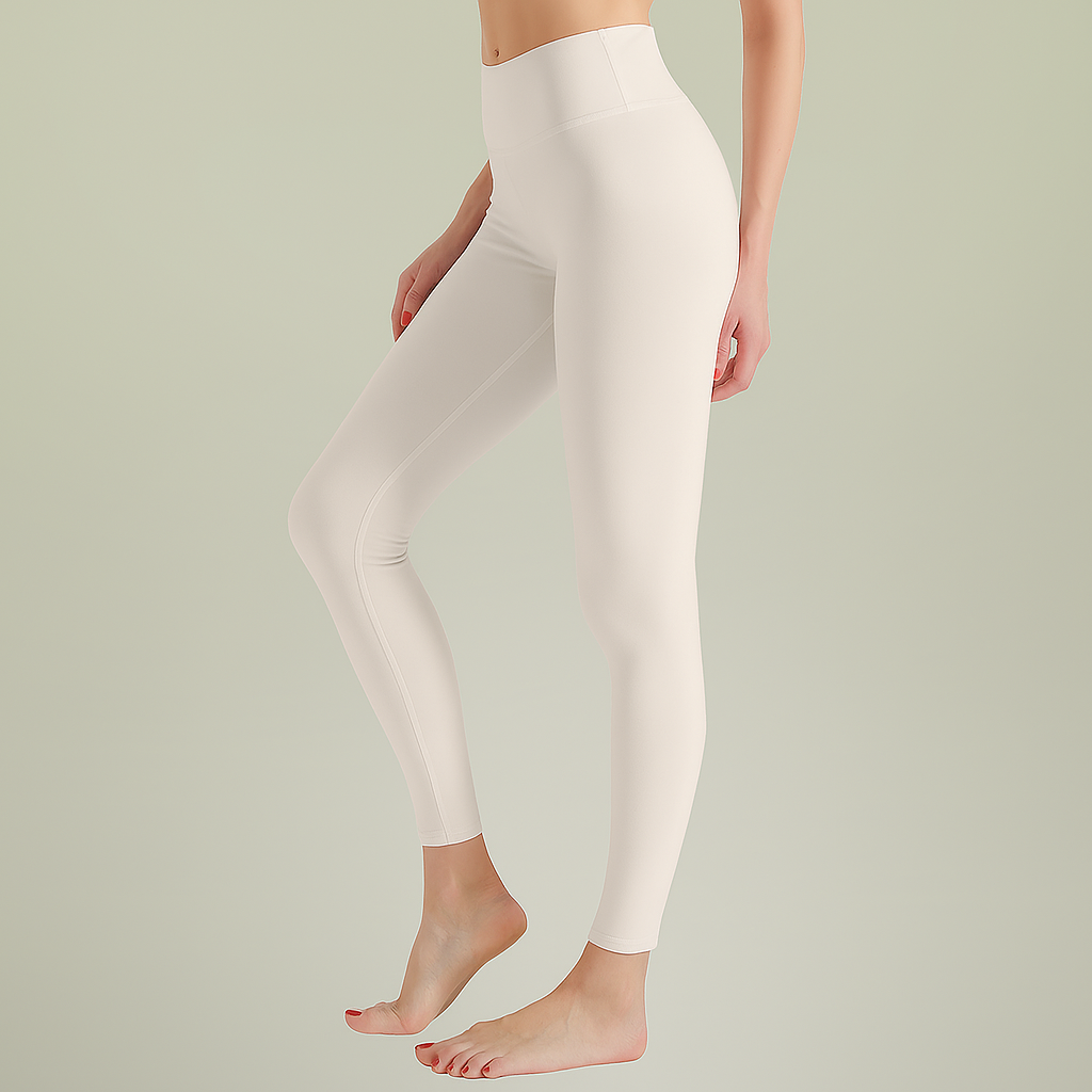 Elevated Essentials Leggings, Sculpted Grace in Stone